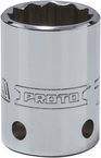 Proto® Tether-Ready 1/2" Drive Socket 7/8" - 12 Point - Benchmark Tooling