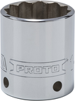 Proto® Tether-Ready 1/2" Drive Socket 1-3/16" - 12 Point - Benchmark Tooling