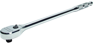 Proto® 1/2" Drive Precision 90 Pear Head Ratchet Long 18"- Full Polish - Benchmark Tooling