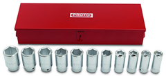 Proto® 3/4" Drive 11 Piece Deep Socket Set- 6 Point - Benchmark Tooling