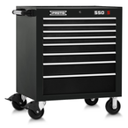 Proto® 550S 34" Roller Cabinet - 8 Drawer, Gloss Black - Benchmark Tooling