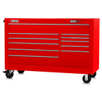 Proto® 550S 66" Workstation - 11 Drawer, Gloss Red - Benchmark Tooling