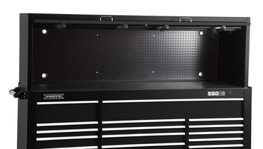 Proto® 550S 78" Hutch, Gloss Black - Benchmark Tooling