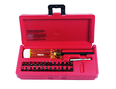 Proto® 28 Piece Magnetic Screwdriver Bit Set - Benchmark Tooling