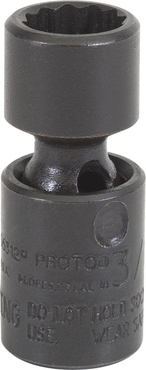 Proto® 1/4" Drive Universal Impact Socket 1/4" - 12 Point - Benchmark Tooling