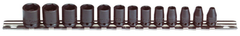 Proto® 1/4" Drive 13 Piece Metric Impact Socket Set - 6 Point - Benchmark Tooling