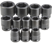 Proto® 3/4" Drive 26 Piece Metric Impact Socket Set - 12 Point - Benchmark Tooling