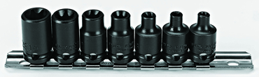 Proto® 3/8" Drive 7 Piece Torx® Impact Socket Set - Benchmark Tooling