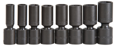 Proto® 1/2" Drive 8 Piece Deep Universal Impact Socket Set - 6 Point - Benchmark Tooling