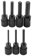 Proto® 3/8" Drive 7 Piece Hex Bit Impact Socket Set - Benchmark Tooling