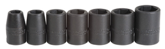 Proto® 1/2" Drive 7 Piece Impact Socket Set - 6 Point - Benchmark Tooling