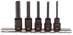 Proto® 3/8" Drive 5 Piece Metric Hex Bit Impact Socket Set - Benchmark Tooling