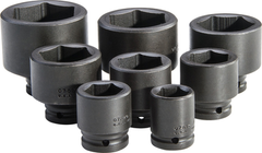 Proto® 3/4" Drive 8 Piece Impact Socket Set - 6 Point - Benchmark Tooling