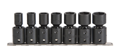 Proto® 1/2" Drive 7 Piece Deep Universal Impact Socket Set - 6 Point - Benchmark Tooling