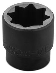 Proto® 1/2" Drive Impact Socket 1-1/16" - 8 Point - Benchmark Tooling