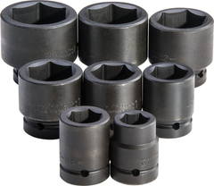 Proto® 1" Drive 8 Piece Impact Socket Set - 6 Point - Benchmark Tooling