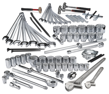 Proto® 71 Piece Master Heavy Equipment Set With Roller Cabinet J453441-8RD - Benchmark Tooling