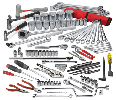 Proto® 92 Piece Heavy Equipment Set With Top Chest J442715-6RD-D - Benchmark Tooling