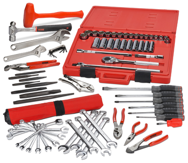 Proto® 77 Piece Metric Starter Set With Tool Box J9969-NA - Benchmark Tooling