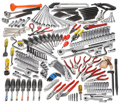 Proto® 229 Piece Metric Intermediate Set With Top Chest J442719-10RD-D - Benchmark Tooling