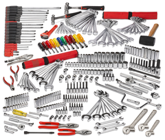 Proto® 271 Piece Advanced Maintenance Tool Set With Roller Cabinet J453441-8RD - Benchmark Tooling