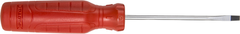 Proto® Tether-Ready Duratek Slotted Keystone Round Bar Screwdriver - 3/8" x 8" - Benchmark Tooling