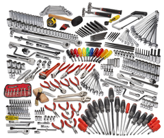 Proto® 334 Piece Master Advanced Maintenance Set With Roller Cabinet J553441-8SG - Benchmark Tooling