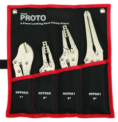 Proto® 4 Piece Locking Hose Clamp Pliers Set - Benchmark Tooling