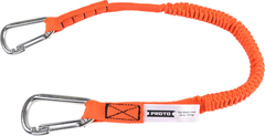 Proto® Elastic Lanyard With 2 Stainless Steel Carabiners - 25 lb. - Benchmark Tooling