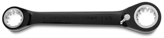 Proto® Black Chrome Double Box Reversible Ratcheting Wrench 1" x 1-1/8" - Spline - Benchmark Tooling