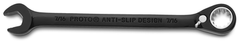 Proto® Black Chrome Combination Reversible Ratcheting Wrench 7/16" - Spline - Benchmark Tooling
