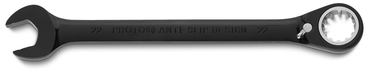 Proto® Black Chrome Combination Reversible Ratcheting Wrench 22 mm - Spline - Benchmark Tooling