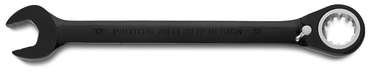 Proto® Black Chrome Combination Reversible Ratcheting Wrench 32 mm - Spline - Benchmark Tooling
