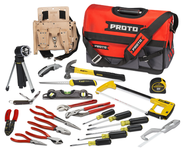 Proto® 25 Piece Electrician's Tool Set - Benchmark Tooling