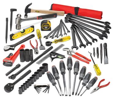 Proto® 67 Piece Railroad Carman's Set with Tool Box - Benchmark Tooling