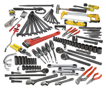 Proto® 107 Piece Railroad Pipe Fitter's Set with Tool Box - Benchmark Tooling