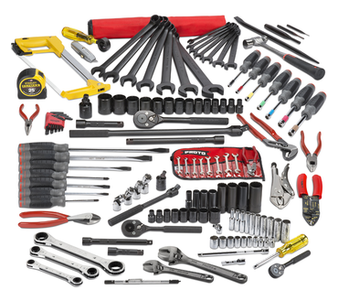 Proto® 141 Piece Railroad Electrician's Set With Tool Box - Benchmark Tooling