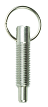 Pull Ring Retractable 3/8-16, Locking without Locking Element, Stainless Steel - Benchmark Tooling
