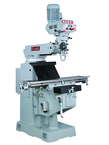 Electronic Variable Speed Vertical Mill - R-8 Spindle - 10 x 54'' Table Size -Box Way - 3HP - 3PH - 220V Motor - Benchmark Tooling