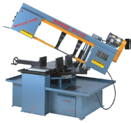 Horizontal Mitre Bandsaw - #HS1418; 14 x 18'' Capacity; 2HP, 3PH, 440V Motor - Benchmark Tooling