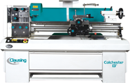 Colchester Geared Head Lathe - #80272 13'' Swing; 40'' Between Centers; 3HP, 220V Motor - Benchmark Tooling