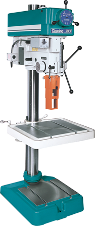 2276 Floor Model Drill Press - 20'' Swing; 1-1/2HP, 3PH, 230V Motor - Benchmark Tooling