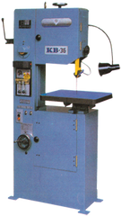 Vertical Bandsaw - #KB363; 8 x 14'' Capacity; 1HP, 3PH, 220V Motor - Benchmark Tooling