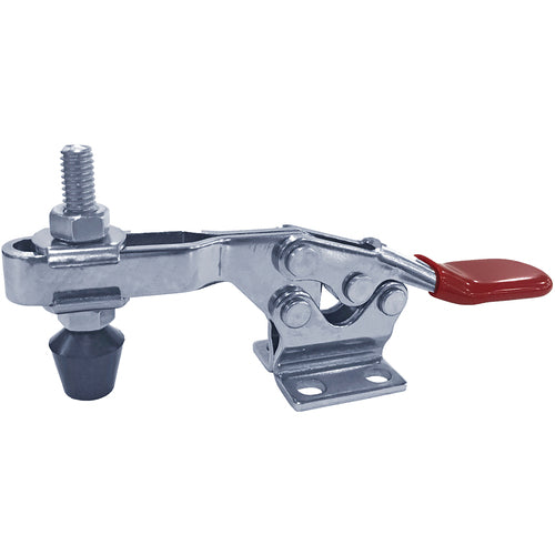 850 lbs High Open Bar Flanged Base Horizontal Hold-Down Clamp Stainless Steel - Benchmark Tooling