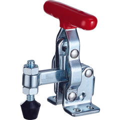 200 lbs U-Bar Flanged Base Vertical T-Handle Hold-Down Clamp - Benchmark Tooling