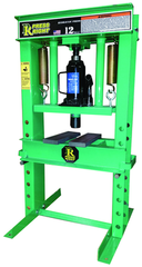 Hydraulic Shop Press - 12 Ton - Benchmark Tooling