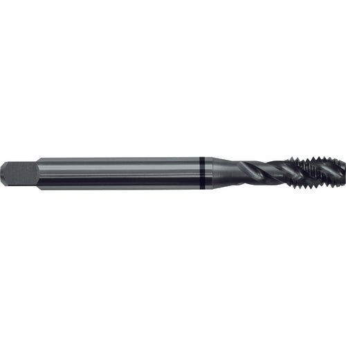 ‎8-32 H3 3 Flute Spiral Flute Semi-Bottoming Black Ring Tap-Steam Oxide - Benchmark Tooling