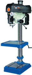 Square Table Floor Model Drill Press - Model Number RF400HSR8 - 16'' Swing; 1-1/2HP, 3PH, 220/440V Motor - Benchmark Tooling