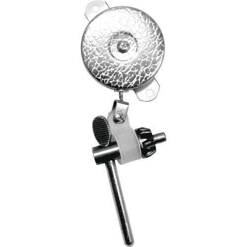 Model: 7BTCS-24″ Stainless Steel Chain Tool Reel with Bracket Mount - Plastic Clamp Attachment - Benchmark Tooling