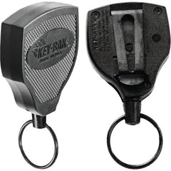 Model: S48K - Super 48″ Kevlar Cord Key Reel with Belt Clip - Kevlar Cord - Split Ring Attachment - Benchmark Tooling